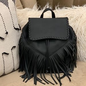 Honey & Lemon Black Vegan Backpack